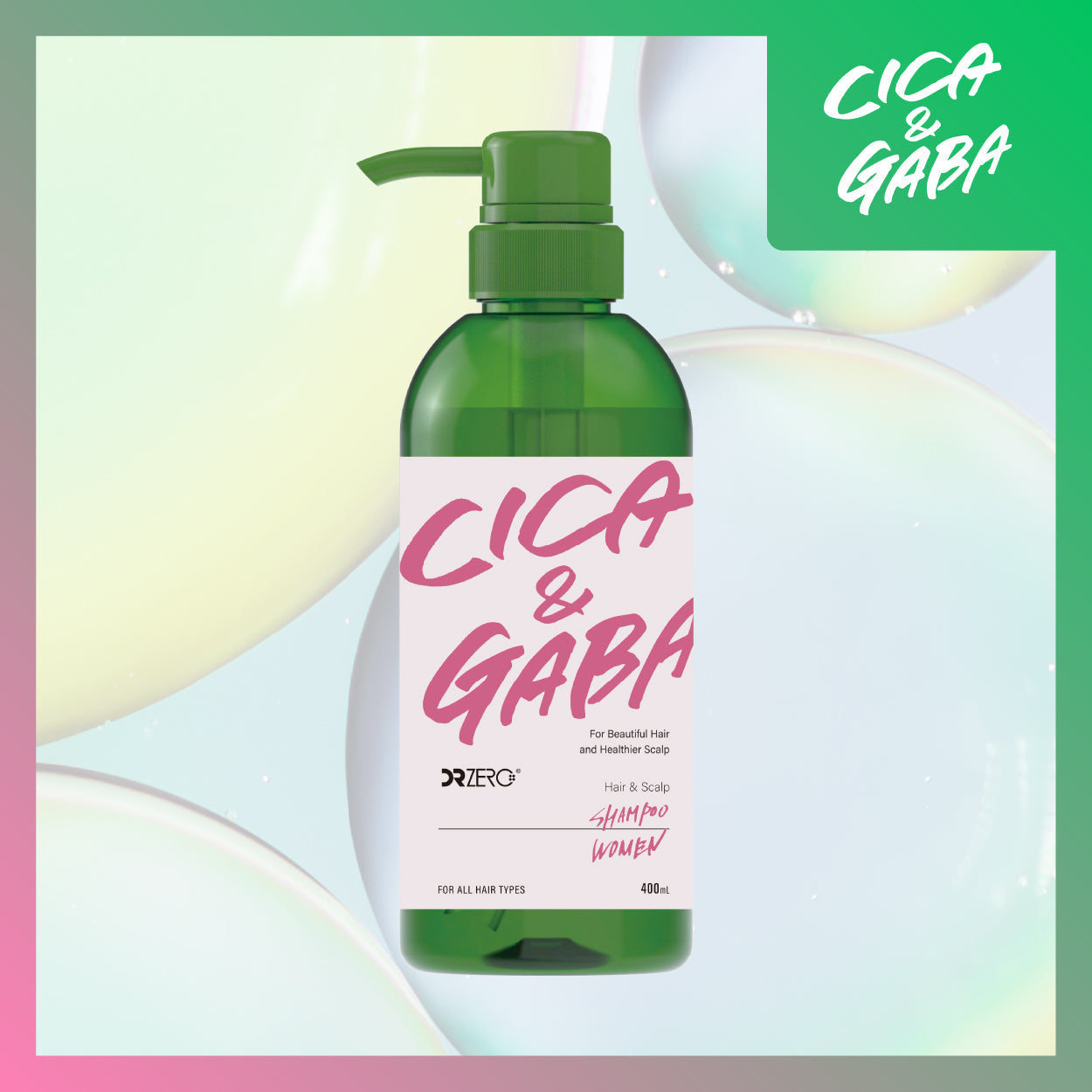 DR ZERO CICA&GABA 女士護髮素