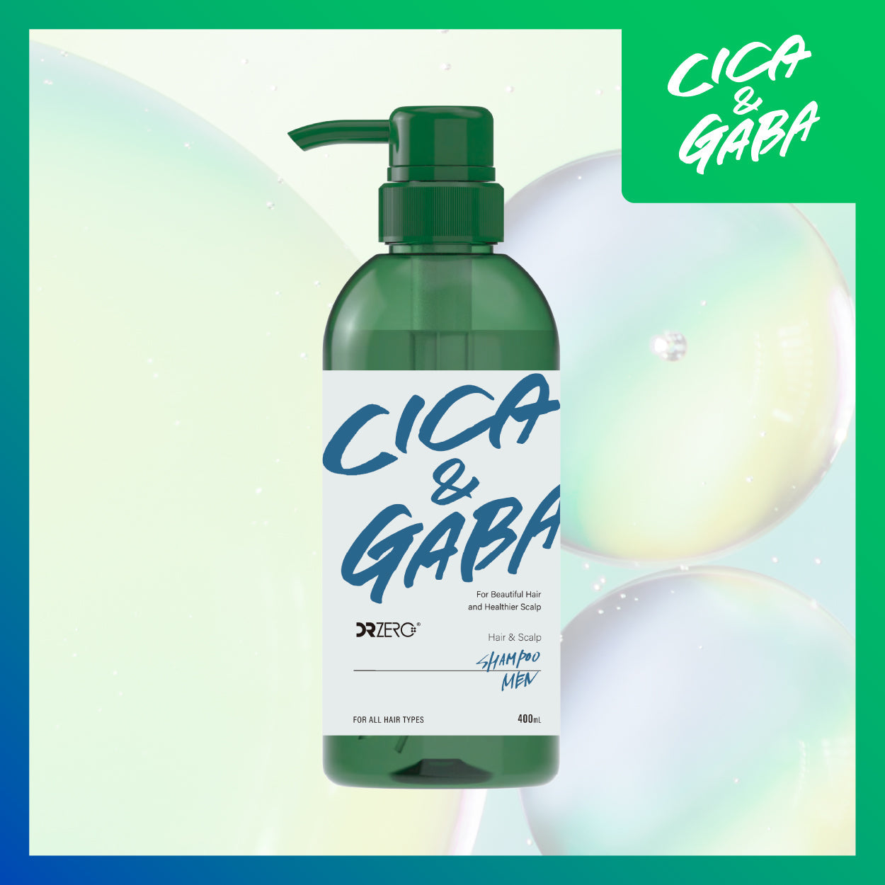 DR ZERO CICA&GABA 男士護髮素