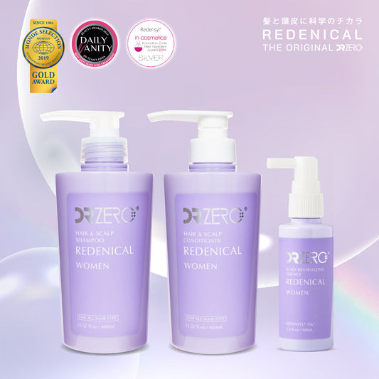 DR ZERO 根源賦能女士洗護＋精華套裝
