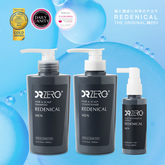 DR ZERO 根源賦能男士洗護＋精華套裝